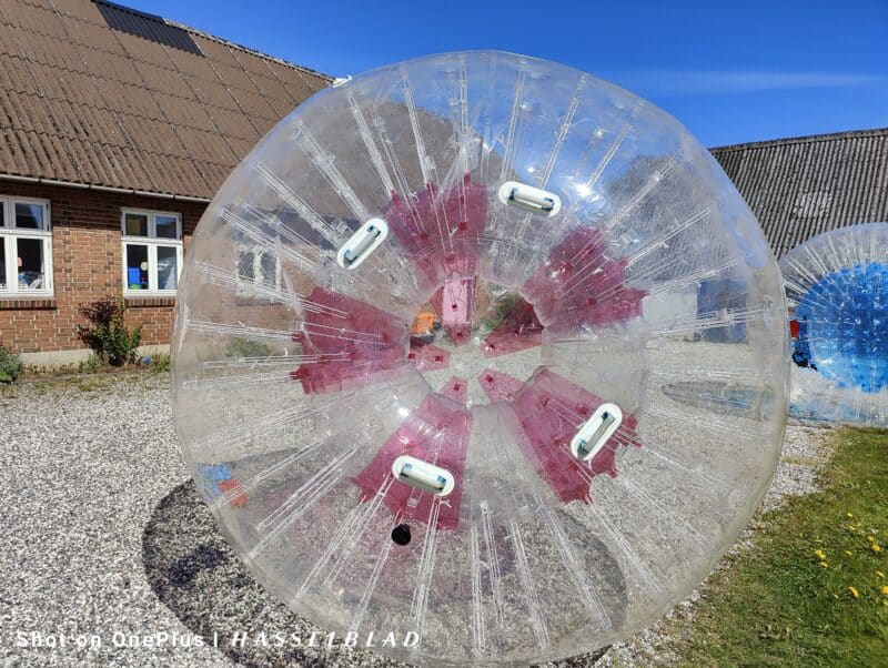 🎉 Lej 1 stk. Zorb Balls 3 – er du klar til at træde ind i hamsterbolden! 🐹Pink - Billede 2