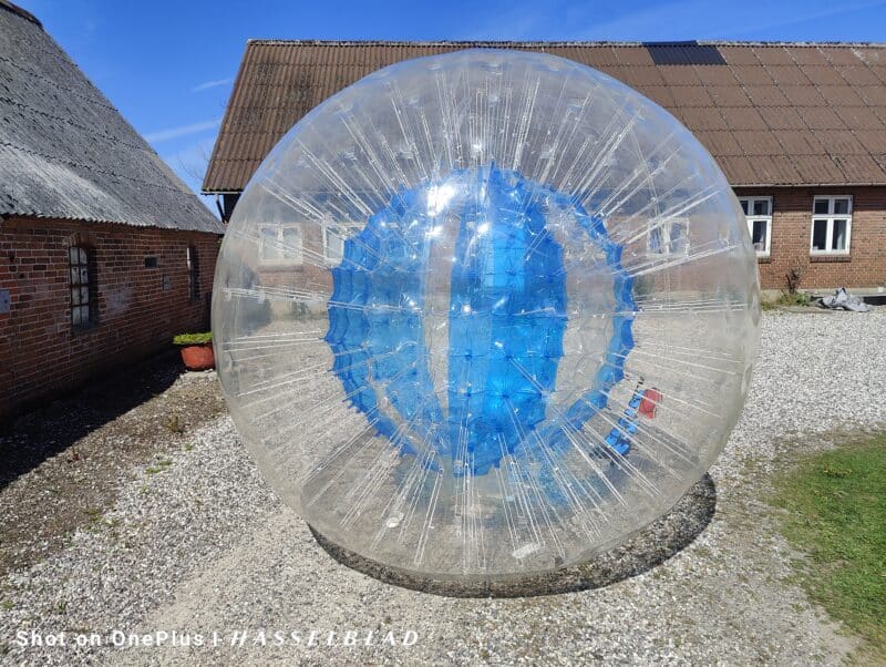 🎉 Lej 1 stk. Zorb Balls 1 – er du klar til at træde ind i hamsterbolden! 🐹Blå